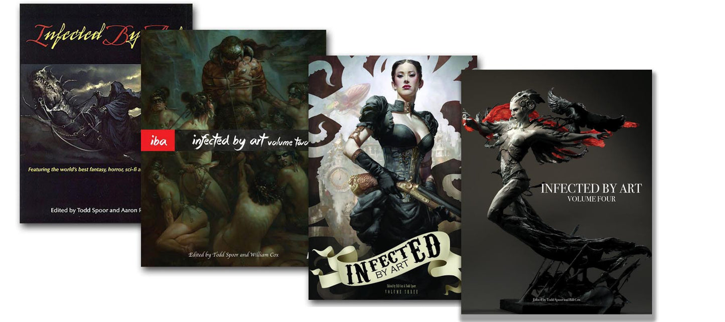 INFECTED BY ART (IBA): VOLUME 1, 2, 3, & 4 SPECIAL COMBO