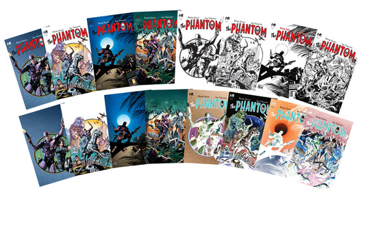 The Phantom #1 ALL 16 COVER Variant Pack